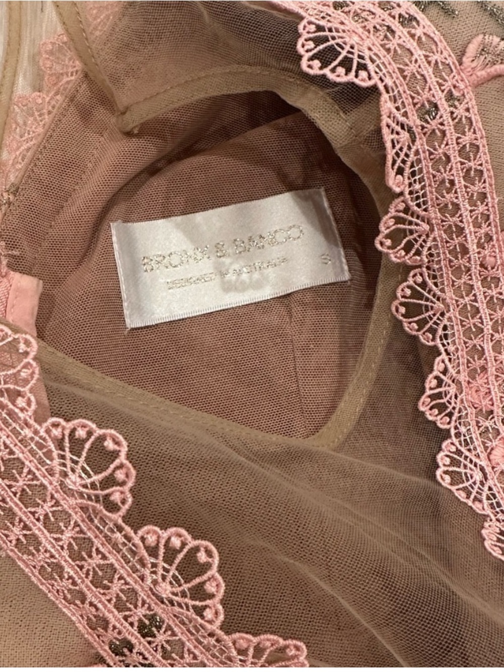 Bronx and Banco Blush Pink Megan Mini Dress - Picture 4 of 6